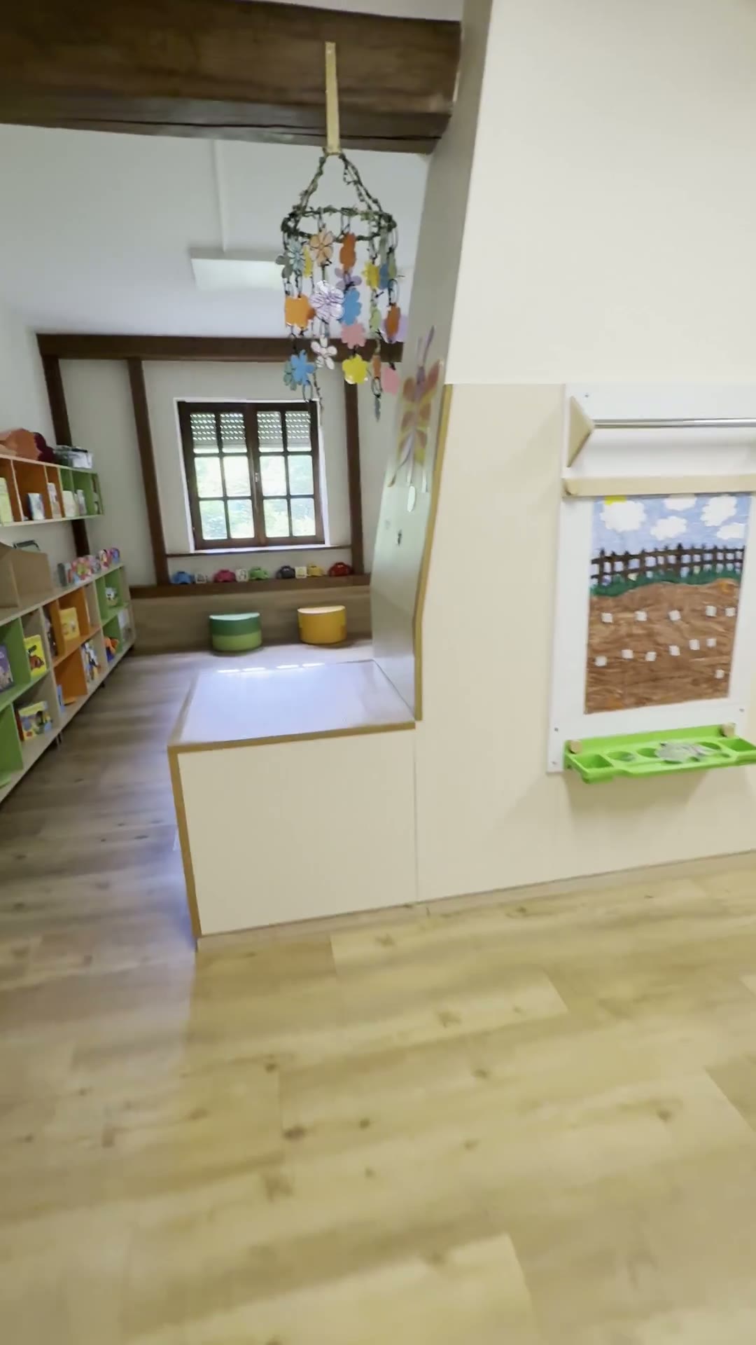 Kinderbibliothek in der Krippe Kockelscheuer
