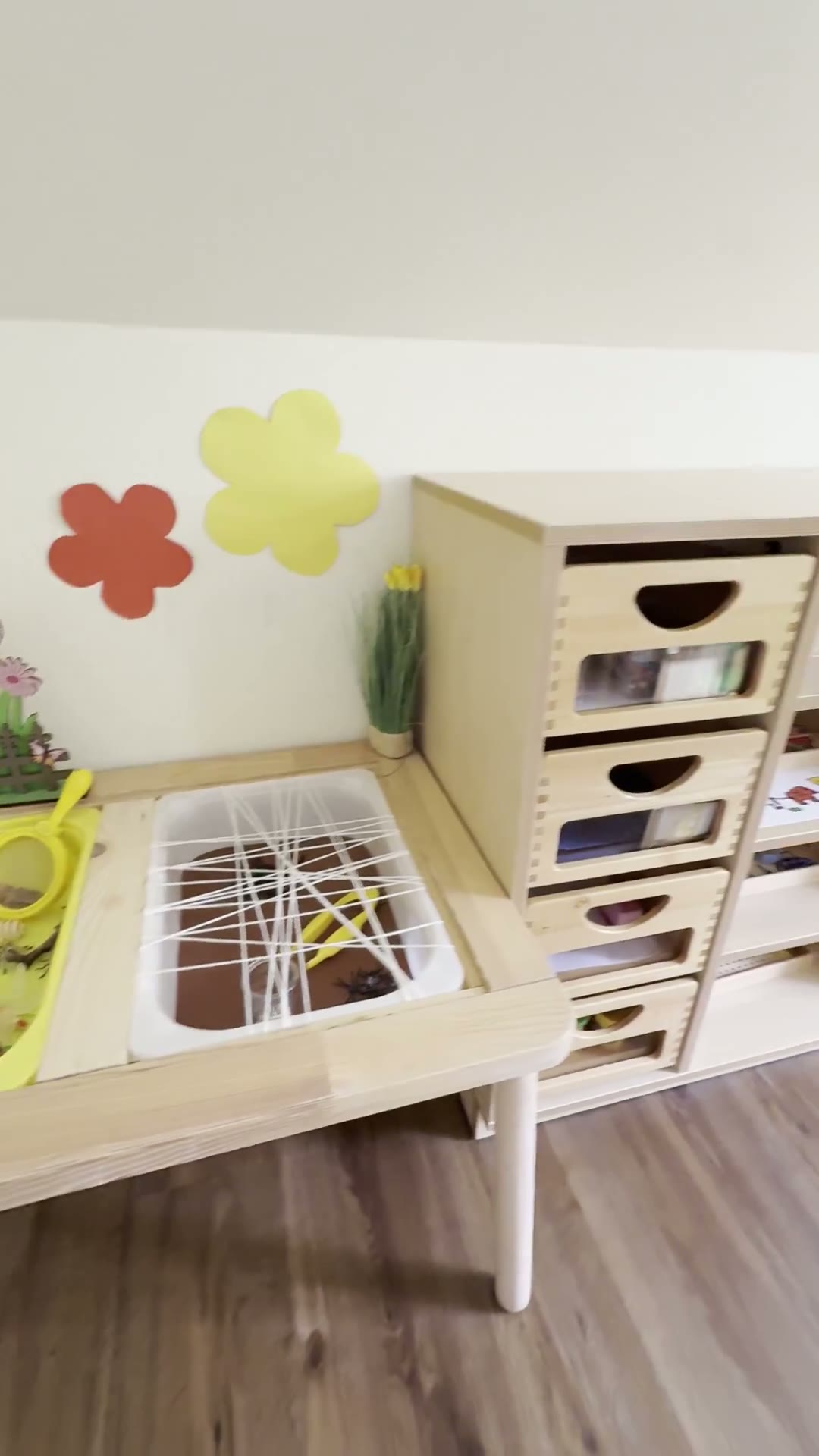 Lernraum 2-4 Jahre in der Krippe Kockelscheuer